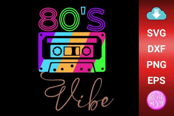 Download 80s Vibe Svg, 80s Vintage, 1980s - Vintage Collection