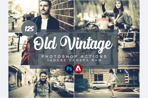 Download Old Vintage Photoshop Actions - Vintage Collection