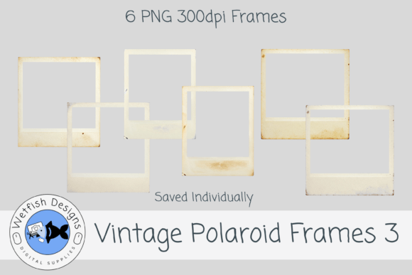 Download Vintage PNG Polaroid Frames 3 - Vintage Collection