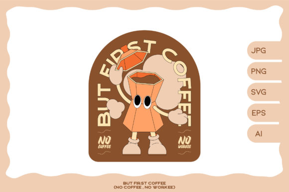 Download Coffee Retro Sublimations and Stickers - Premium Resources