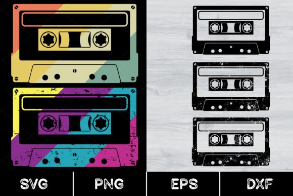 Download Cassette Tapes, Retro Music, Vintage 80s - Vintage Collection