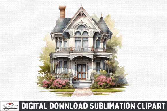 Download Vintage House PNG Clipart - Vintage Collection