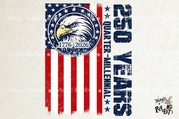 Download USA 250 Years Eagle Vintage PNG - Vintage Collection