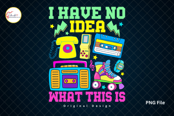 Download I Have No Idea Vintage 80s Cassette PNG - Vintage Collection