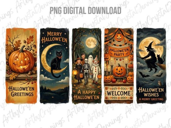Download Vintage Holiday Halloween Magic PNG - Vintage Collection