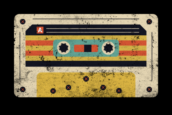 Download Distressed Vintage Cassette - Vintage Collection